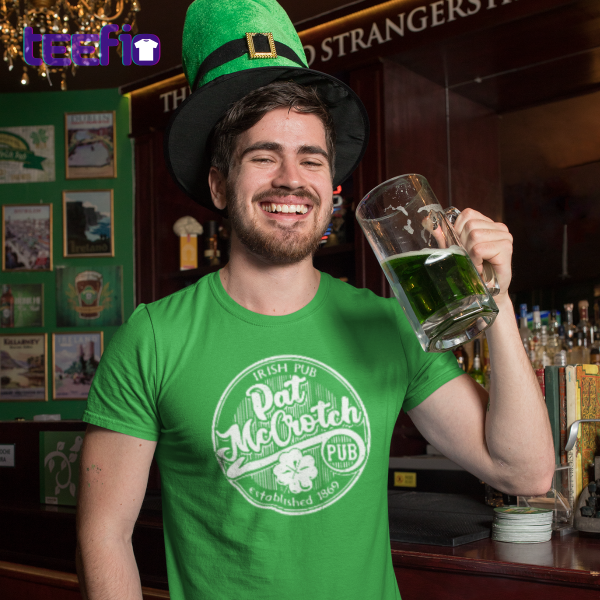 Irish Pub Pat McCrotch Pub 1869 Vintage Shirt 3