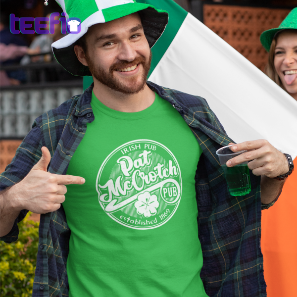 Irish Pub Pat McCrotch Pub 1869 Vintage Shirt 2