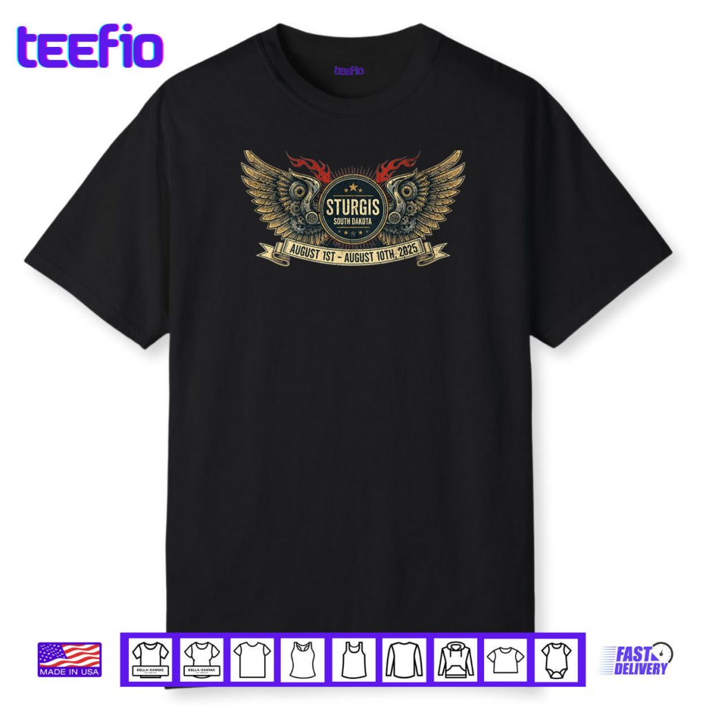 2025 Sturgis With Vintage Art Shirt