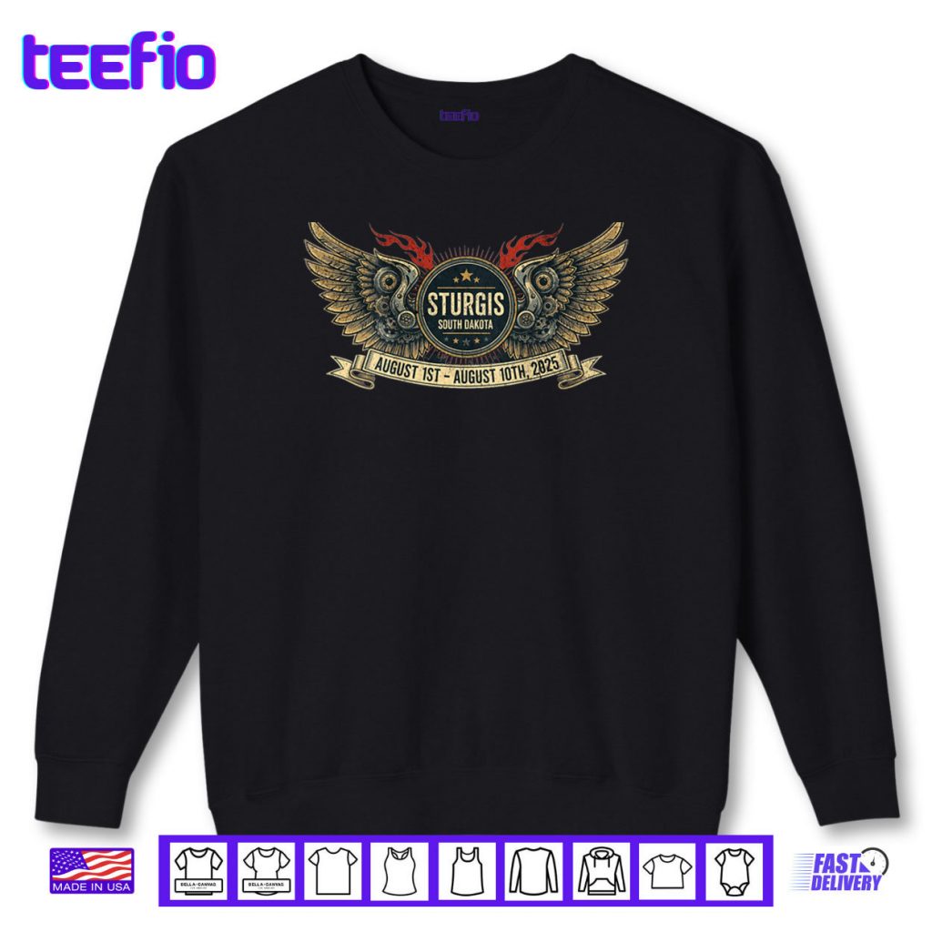 2025 Sturgis With Vintage Art Shirt