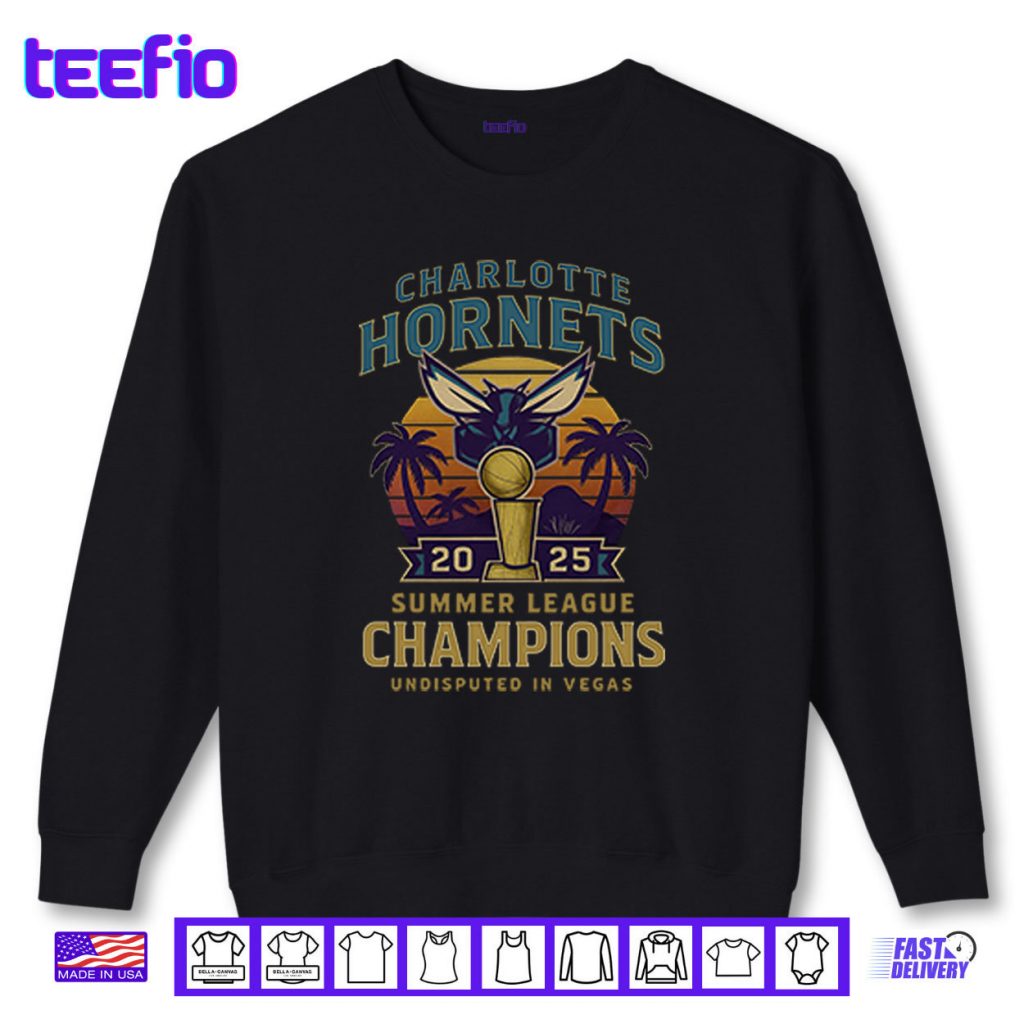 Charlotte Hornets 2025 Summer League Champions Shirt