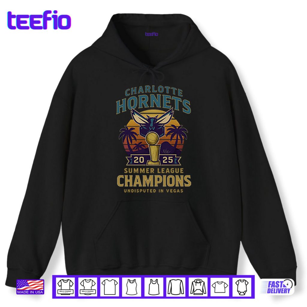 Charlotte Hornets 2025 Summer League Champions Shirt