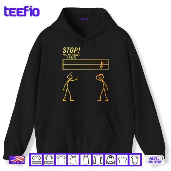 Hoodie Funny Music Lover Shirt
