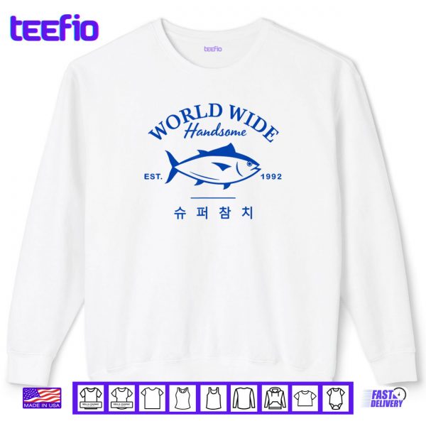 Sweatshirt Jin Super Tuna Funny Tuna Fish Army Kpop Tour Concert Shirt