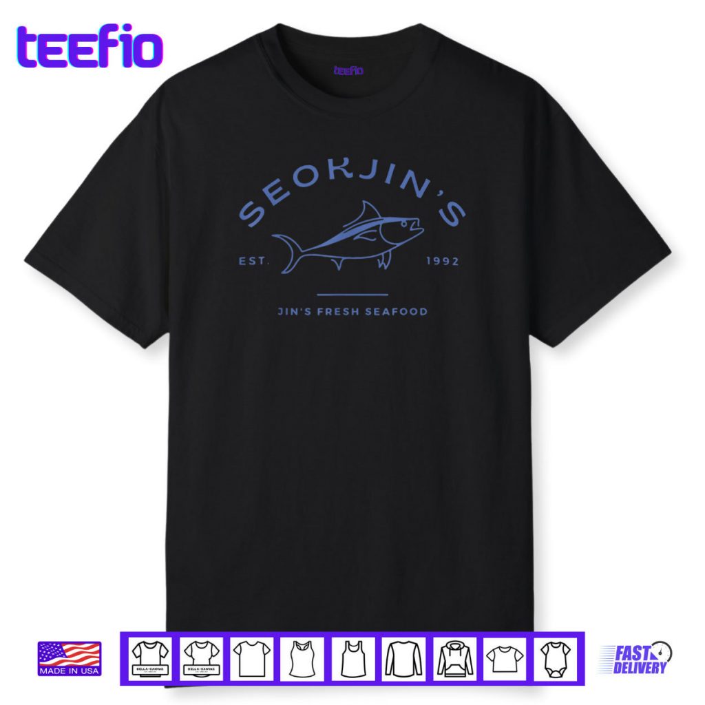 SeokJin Shirt Seokjin Fresh Seafood Funny Fan Est.1992 Shirt