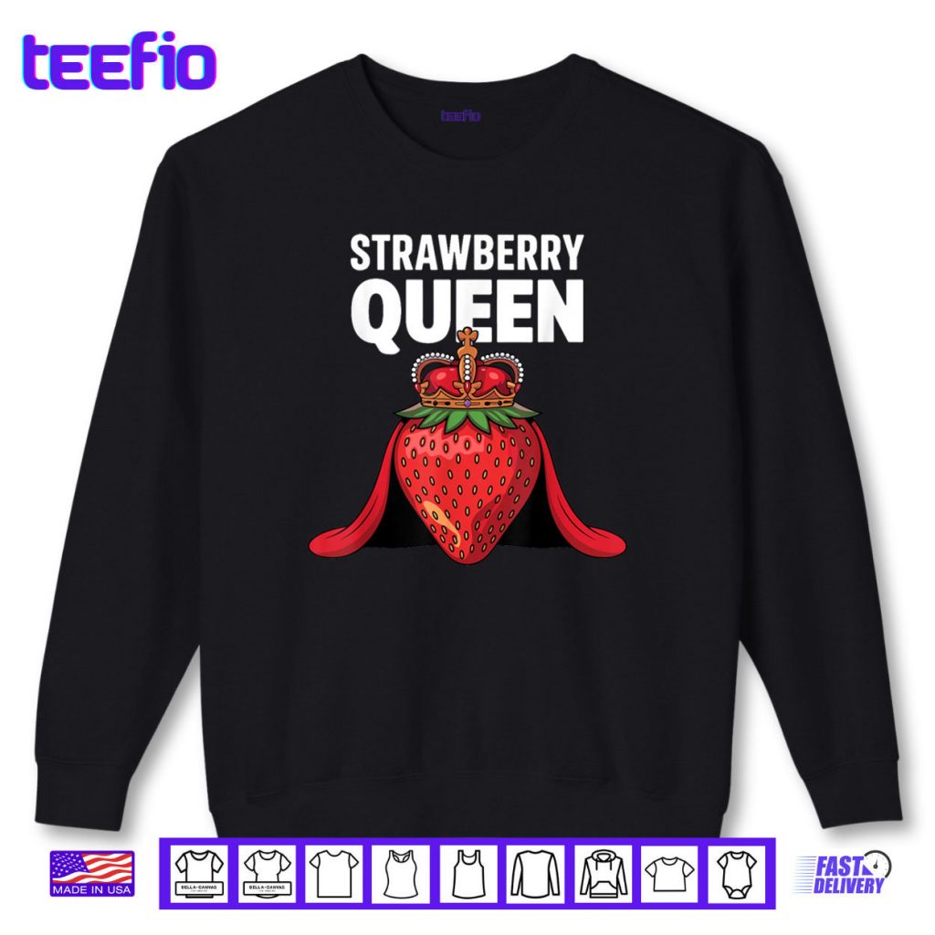 Strawberry Art For Women Girls Fruit Strawberry Lover Shirt