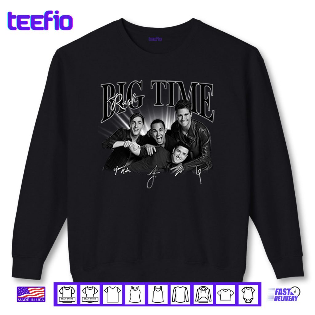 Big Time Rush Tour 2025 Shirt
