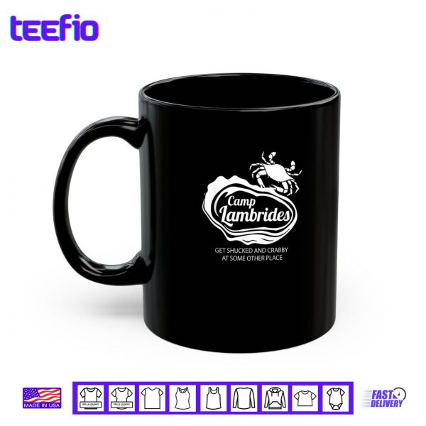 Mug Camp Lambrides White Lettering Shirt