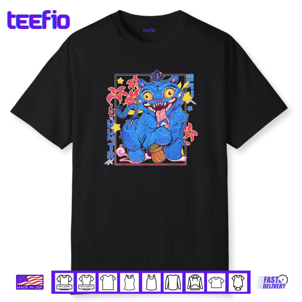 Derpy Tiger Japanese Art Funny Shirt