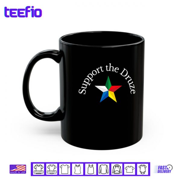 Mug Support the Druze Traditional Flag Star Culture Pride Shirt
