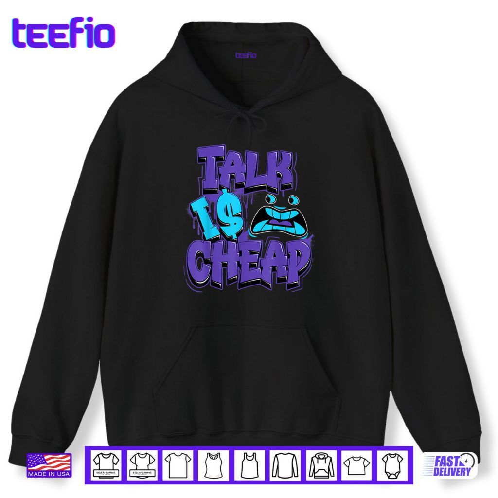 Talk Is Cheap 8 Aqua Matching Tee Color Match Shirt