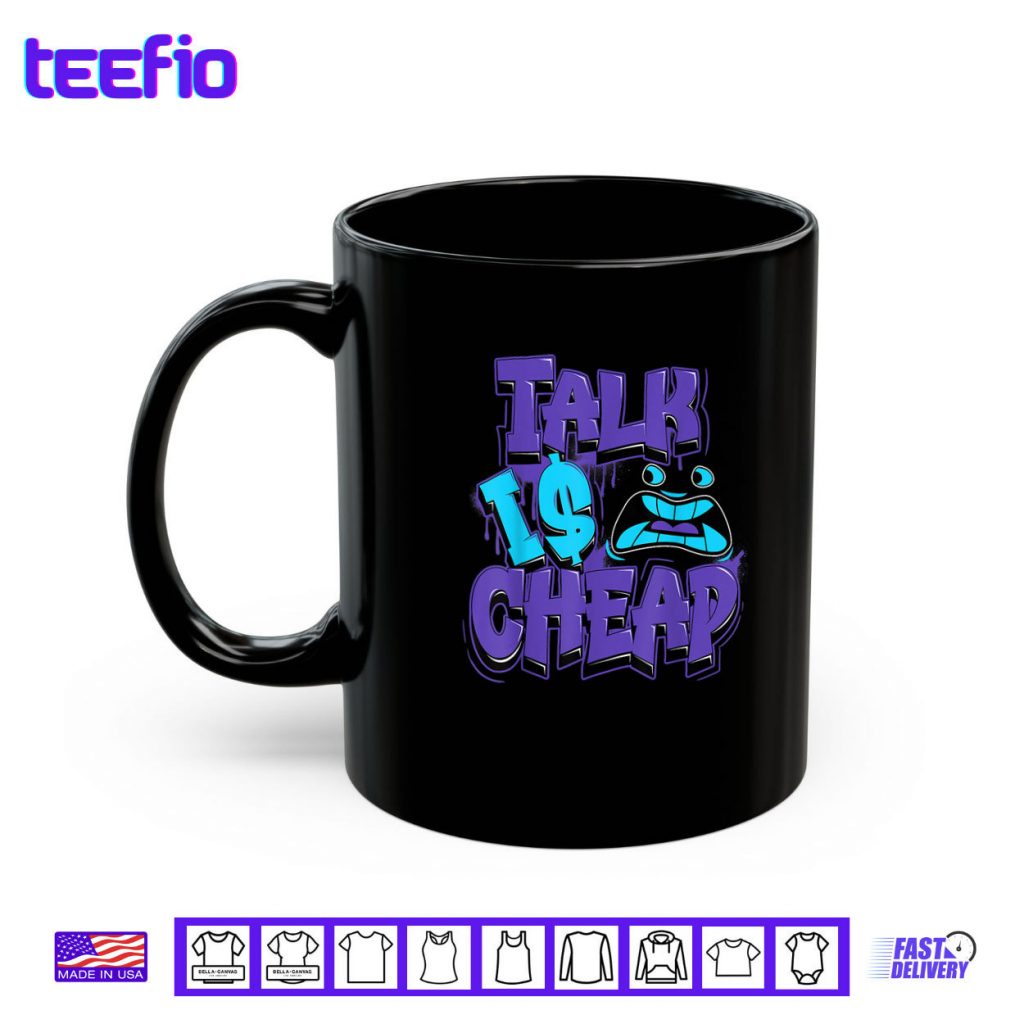 Talk Is Cheap 8 Aqua Matching Tee Color Match Shirt