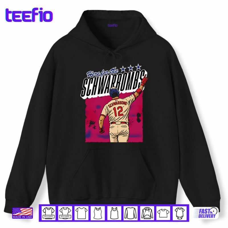 Hoodie Here For The Schwarbomb Kyle Schwarber Shirt