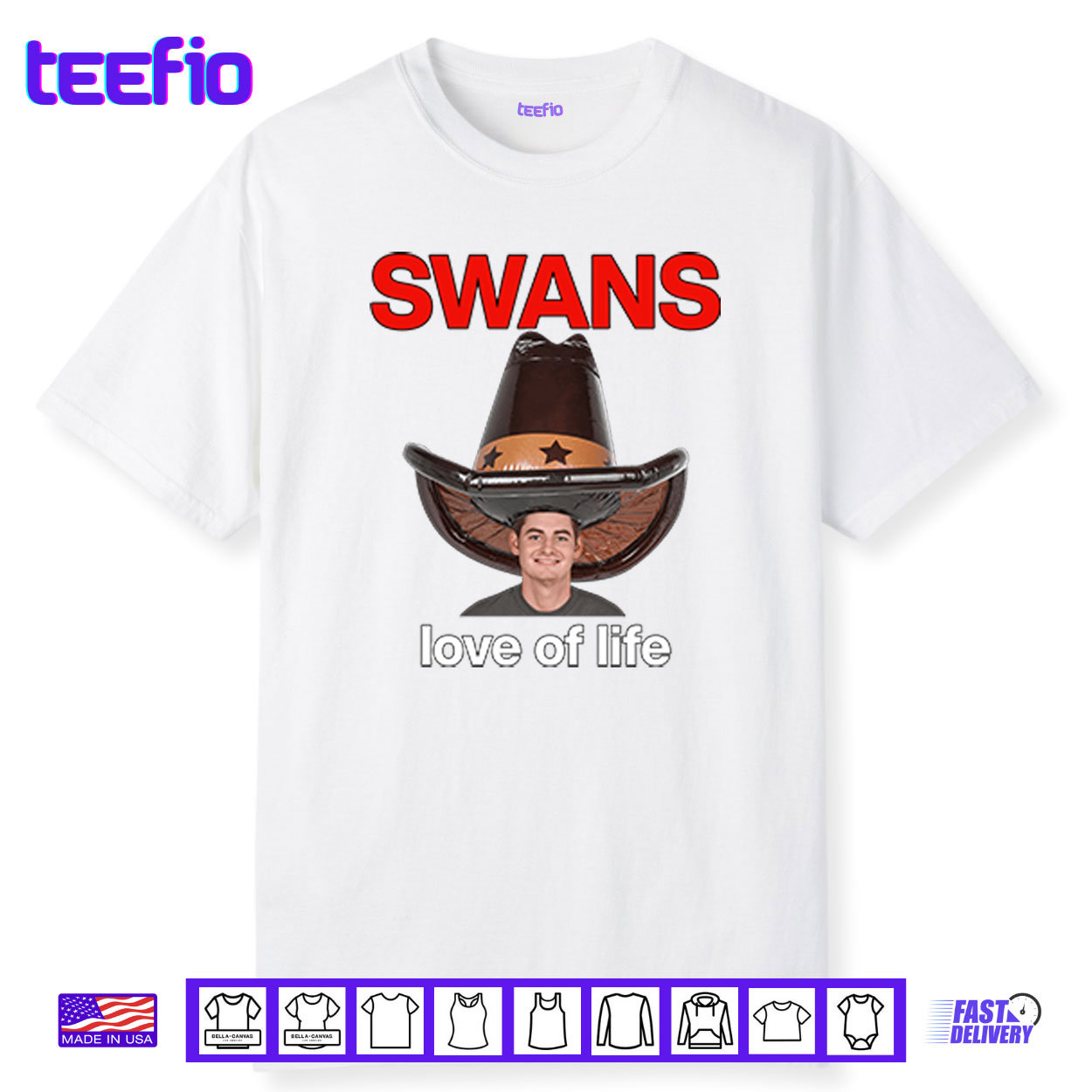 Swans Love Of Life Shirt