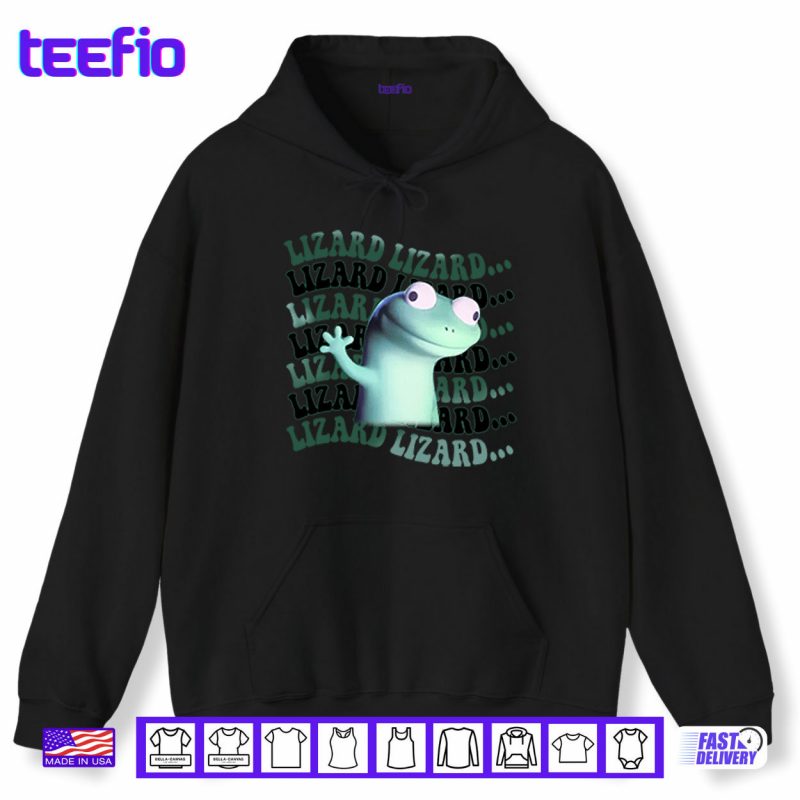 Hoodie Lizard Lizard Lizard Funny Shirt