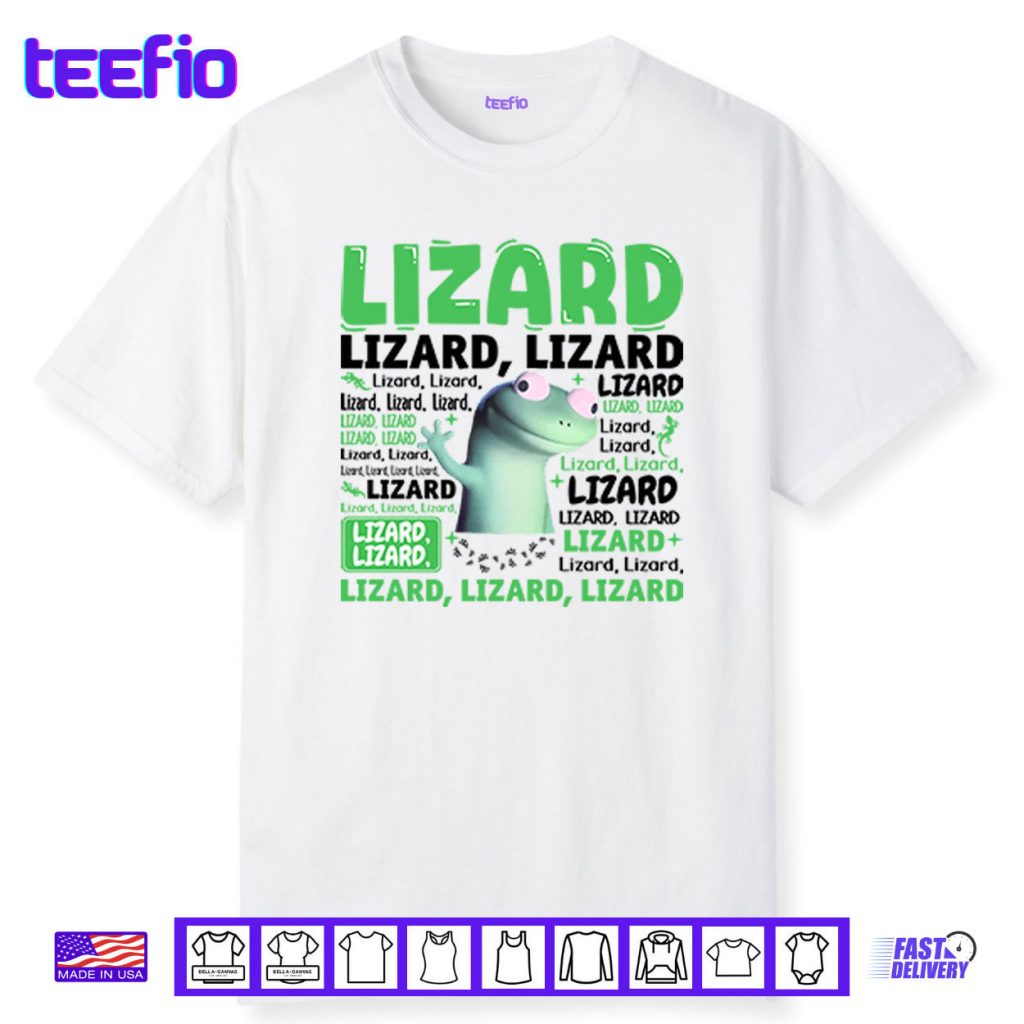 Lizard Lizard Lizard Meme Shirt