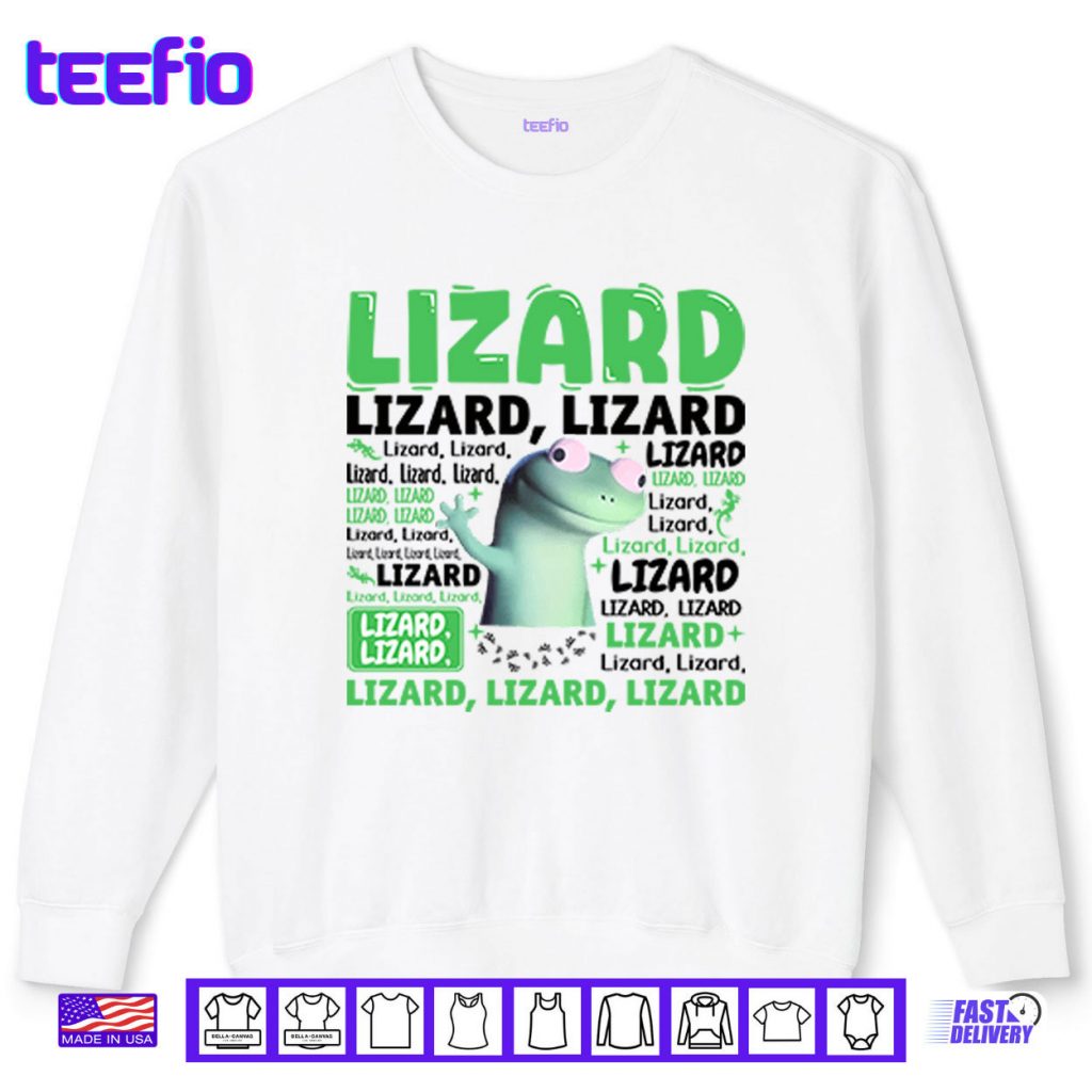 Lizard Lizard Lizard Meme Shirt
