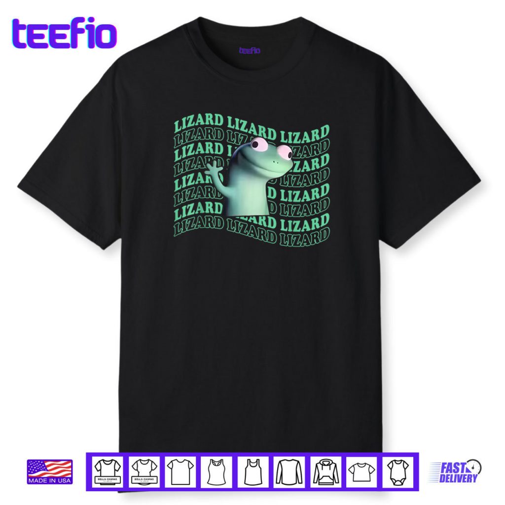Cute Lizard Meme Aesthetic Shirt