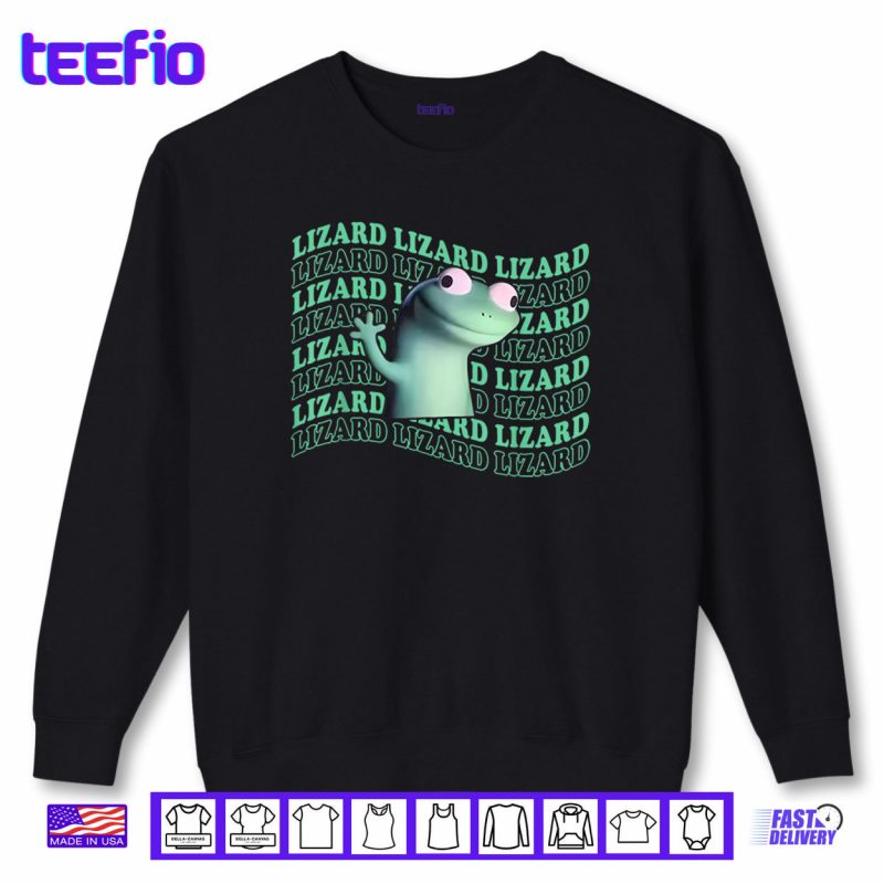 Sweatshirt Cute Lizard Meme Aesthetic Shirt