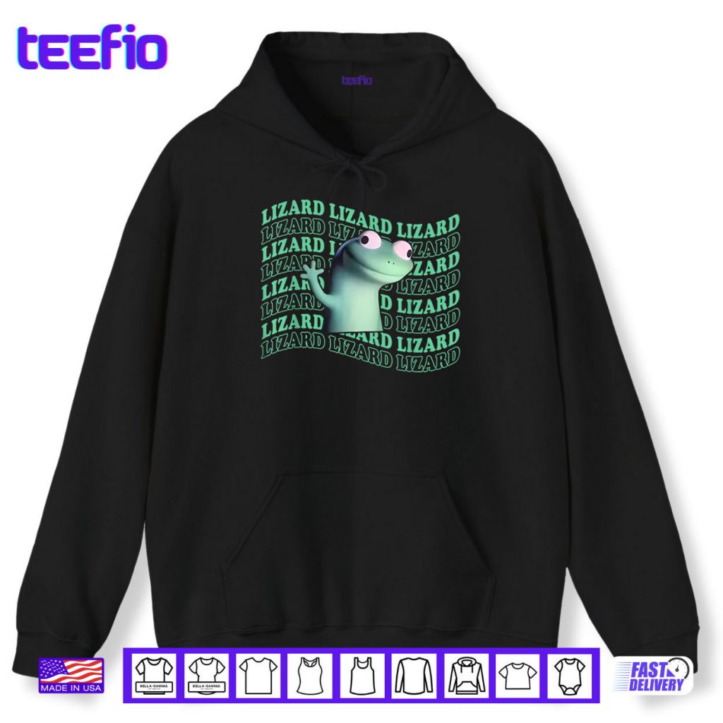 Cute Lizard Meme Aesthetic Shirt