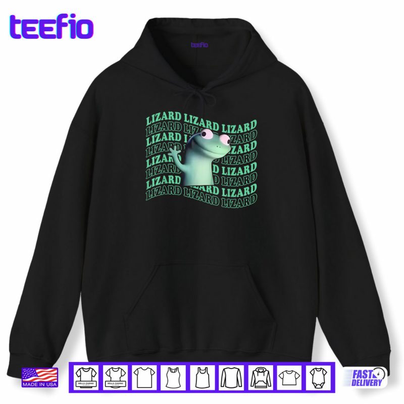 Hoodie Cute Lizard Meme Aesthetic Shirt