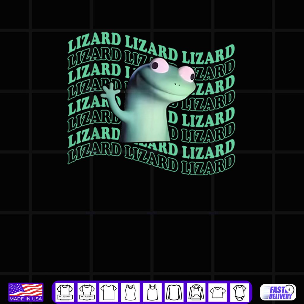 Cute Lizard Meme Aesthetic Shirt