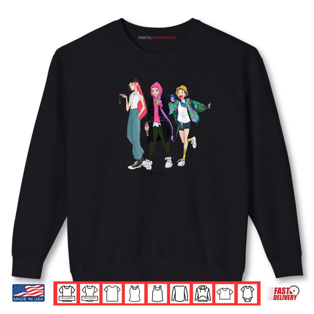 HUNTRIX Girls Street Style KPop Demon Hunter Shirt