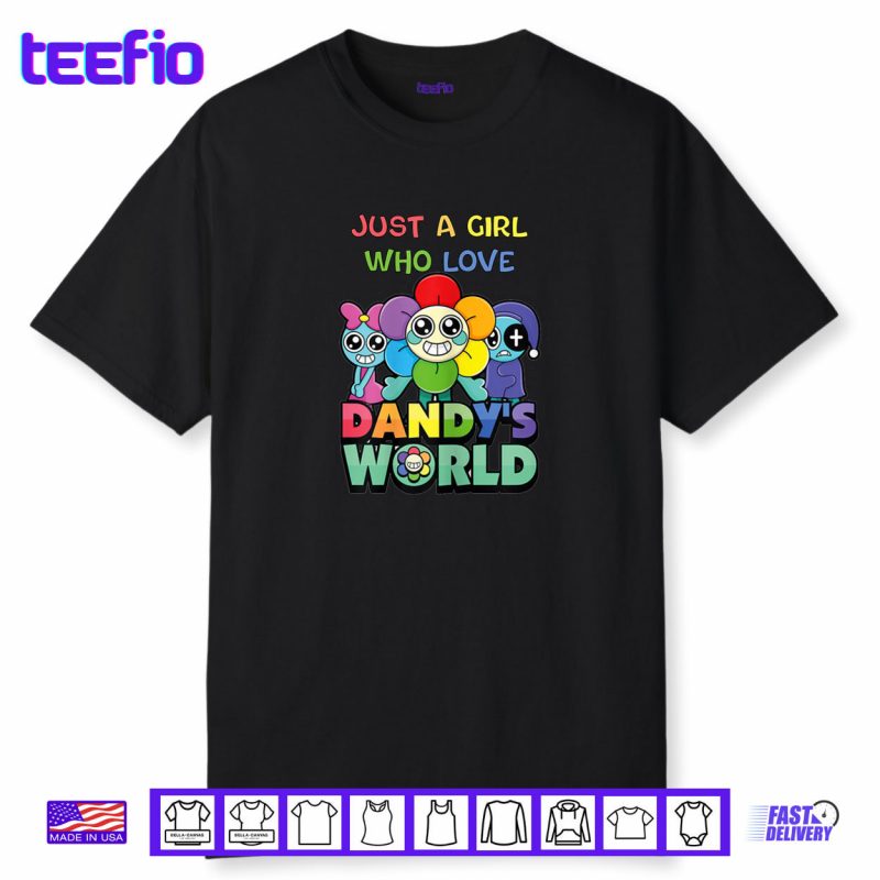 Just A Girl Who Love Dandy’s World Shirt
