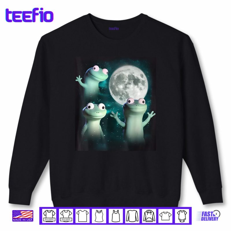 Sweatshirt Lizard Lizard Lizard Funny Lizard Moon Shirt