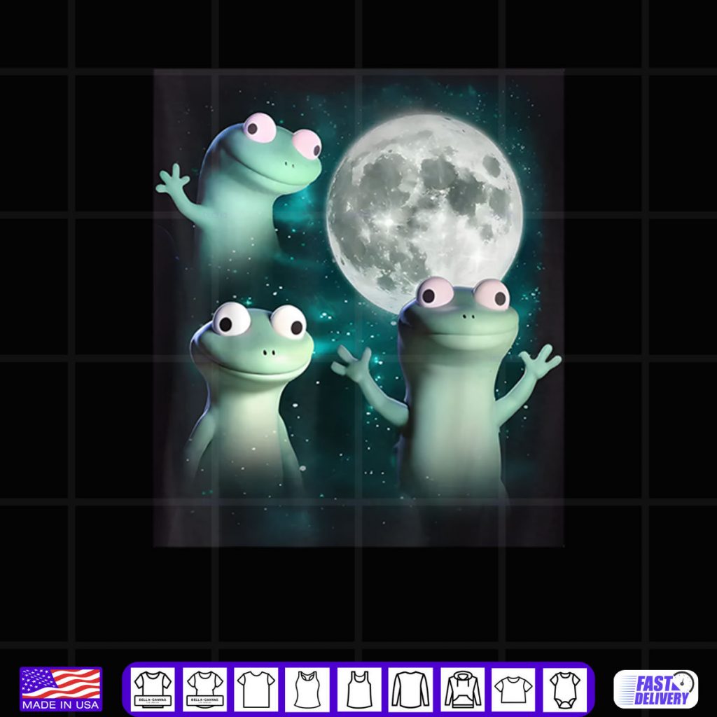 Lizard Lizard Lizard Funny Lizard Moon Shirt