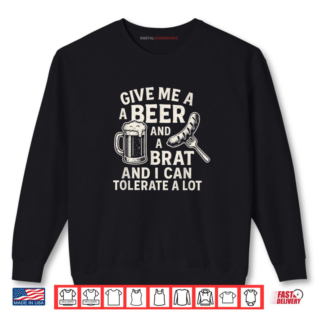 Minnesota State Fair Food Beer and Brat Funny Eat Drink Shirt