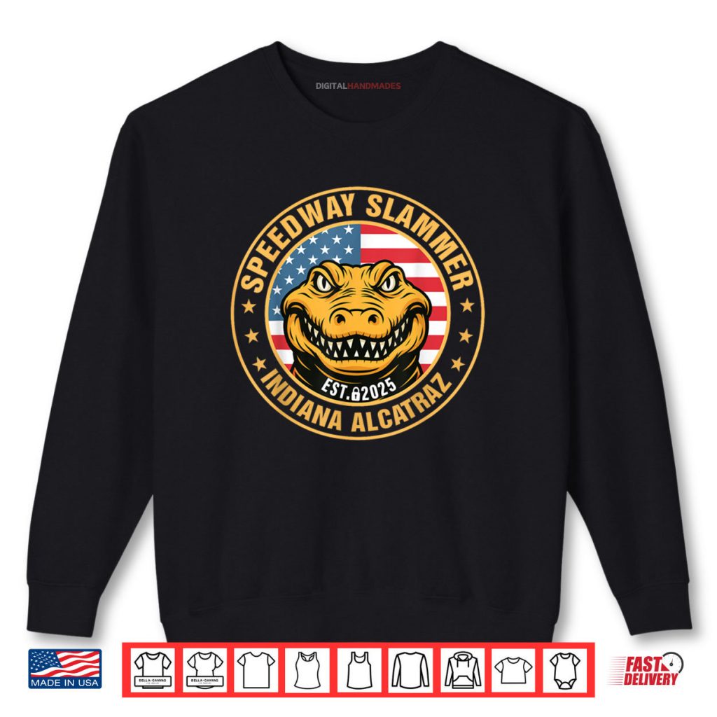 Speedway Slammer Indiana Alcatraz EST 2025 Shirt