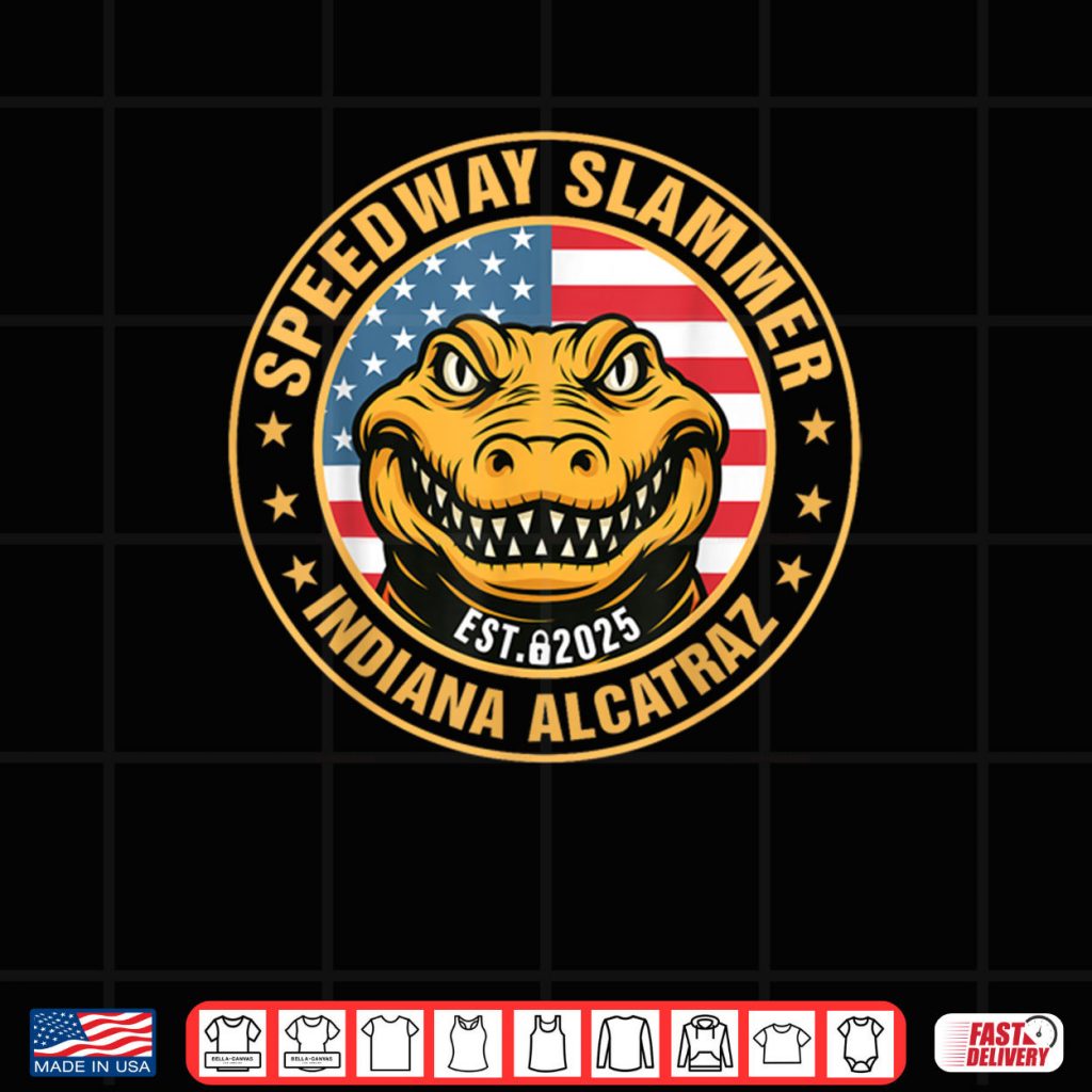 Speedway Slammer Indiana Alcatraz EST 2025 Shirt