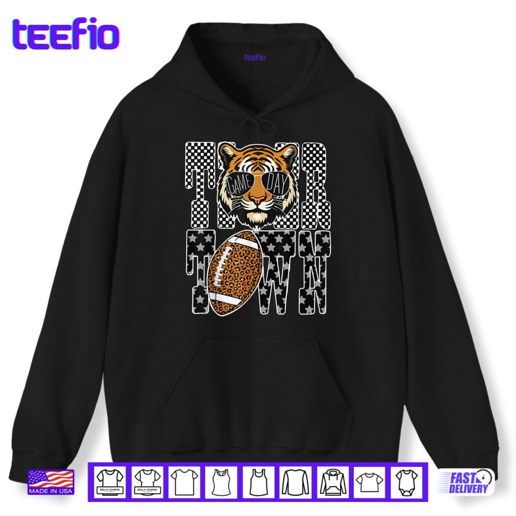 Tiger Town Leopard Football Game Day Shirt