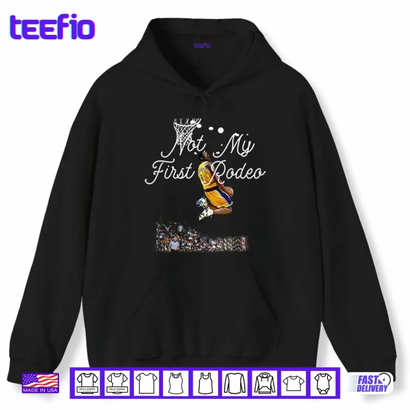 Hoodie Aaron Rodgers Wearing Kobe Bryant Not My First Rodeo Shirt