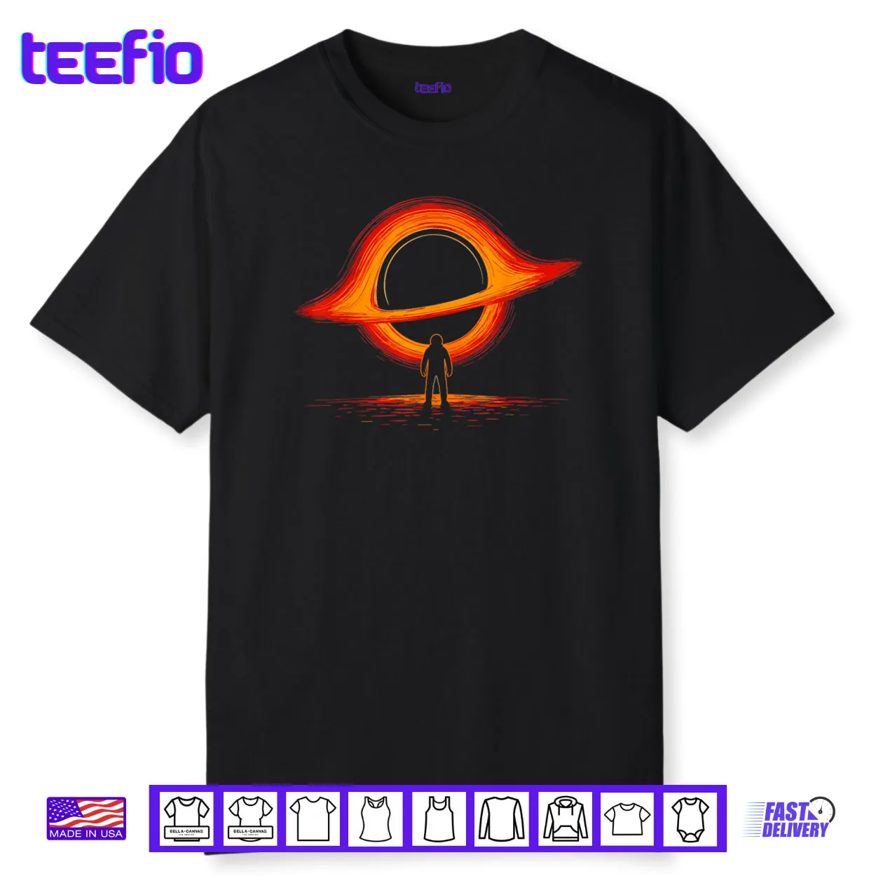 Black Hole Physics Astrophysics Physic Graphic Astronaut Shirt