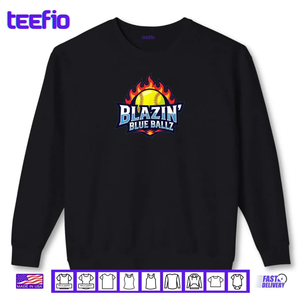 Blazin Blue Ballz Shirt