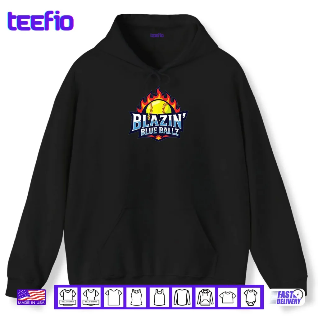 Blazin Blue Ballz Shirt
