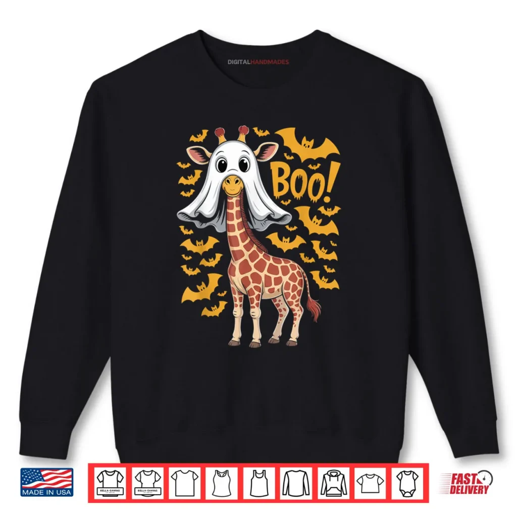 Giraffe Boo Halloween Costume Shirt