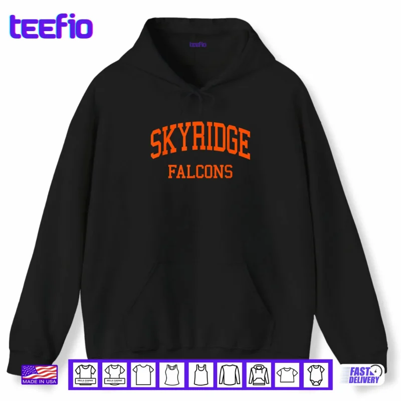 Hoodie Skyridge High School HS Lehi UT Retro Sports Shirt