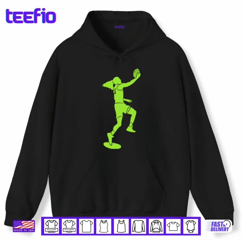 Hoodie Sue Bird Seattle Storm Basketball Neon Shirt