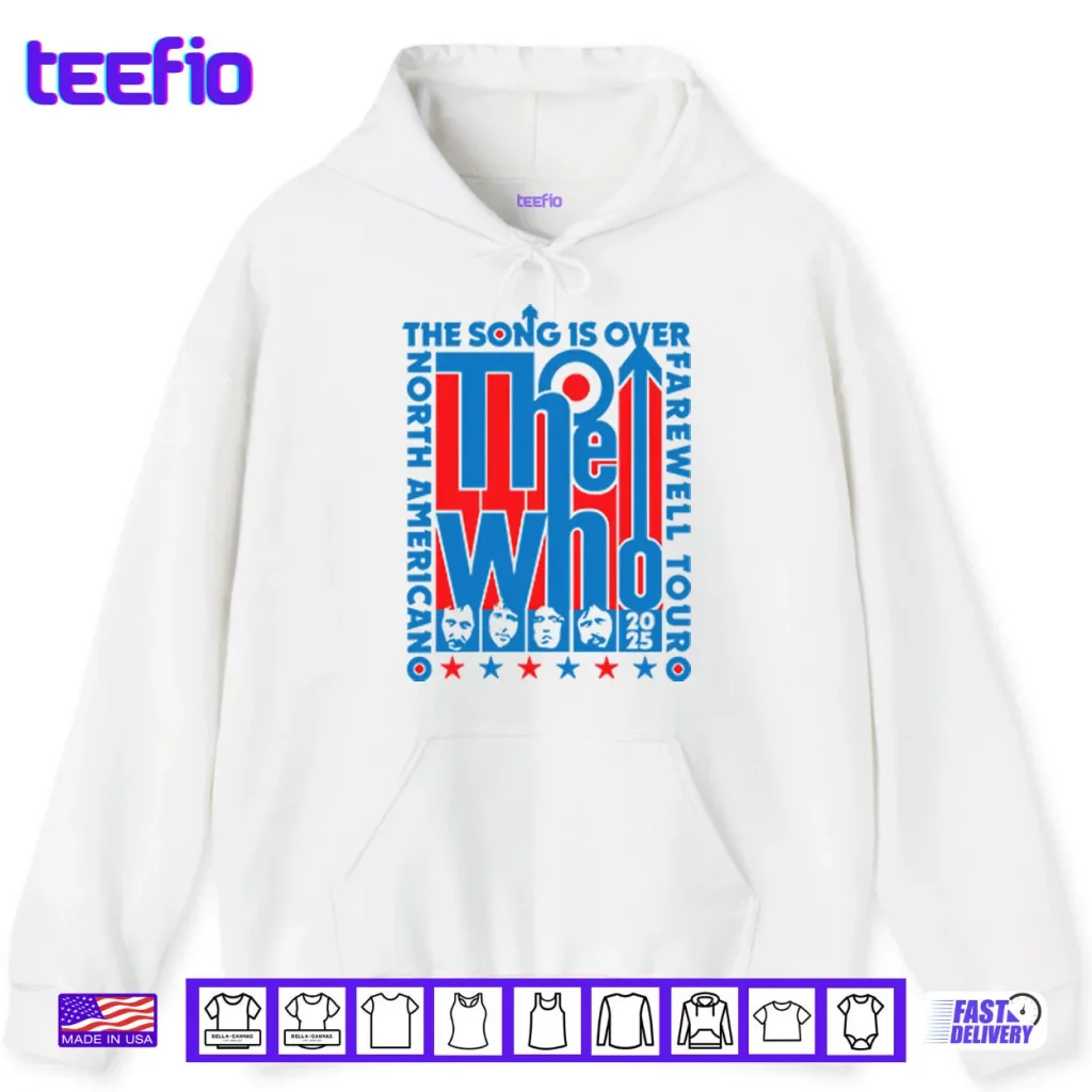 The Who North American Farewell Tour 2025 Shirt