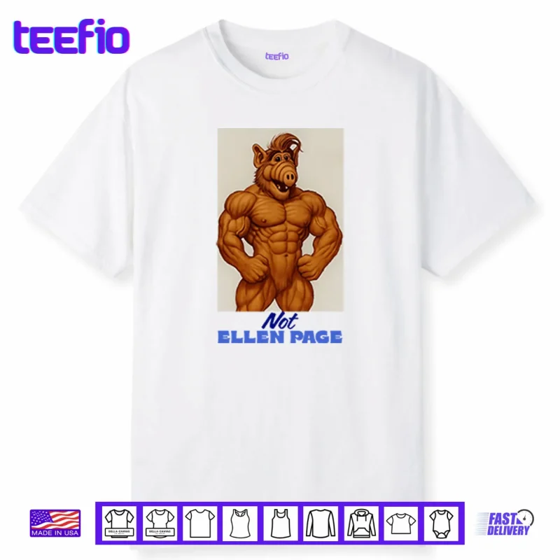 ALF Not Ellen Page Shirt