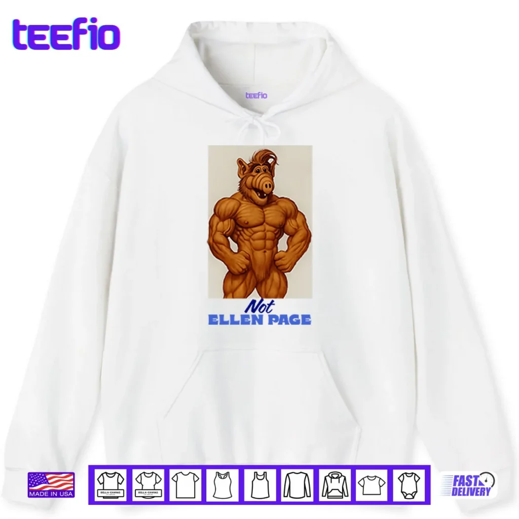 ALF Not Ellen Page Shirt