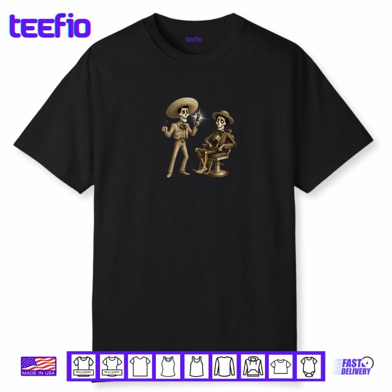 Dia de Los Muertos Barber Shirt