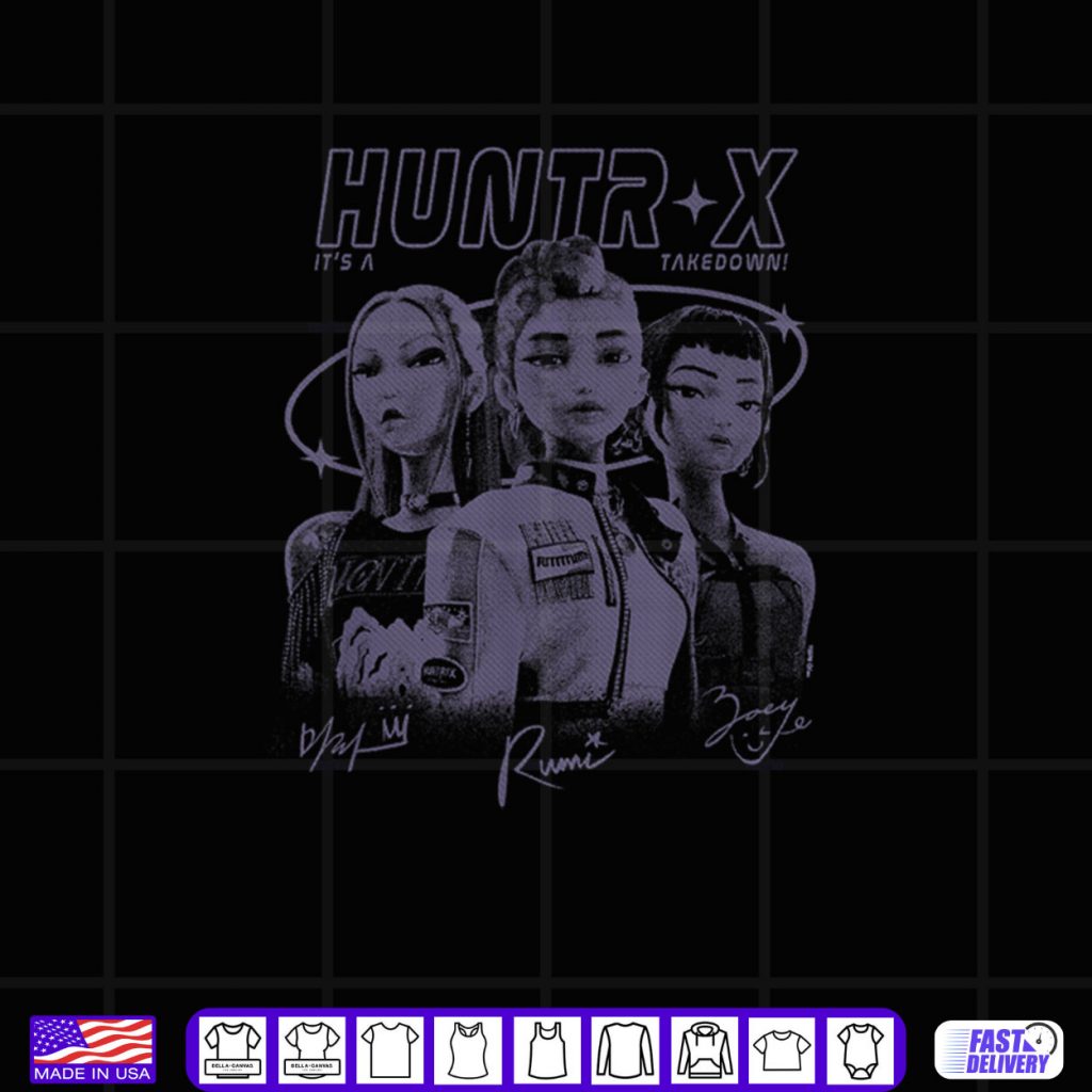 HUNTRIX Takedown Kpop Demon Hunters Shirt