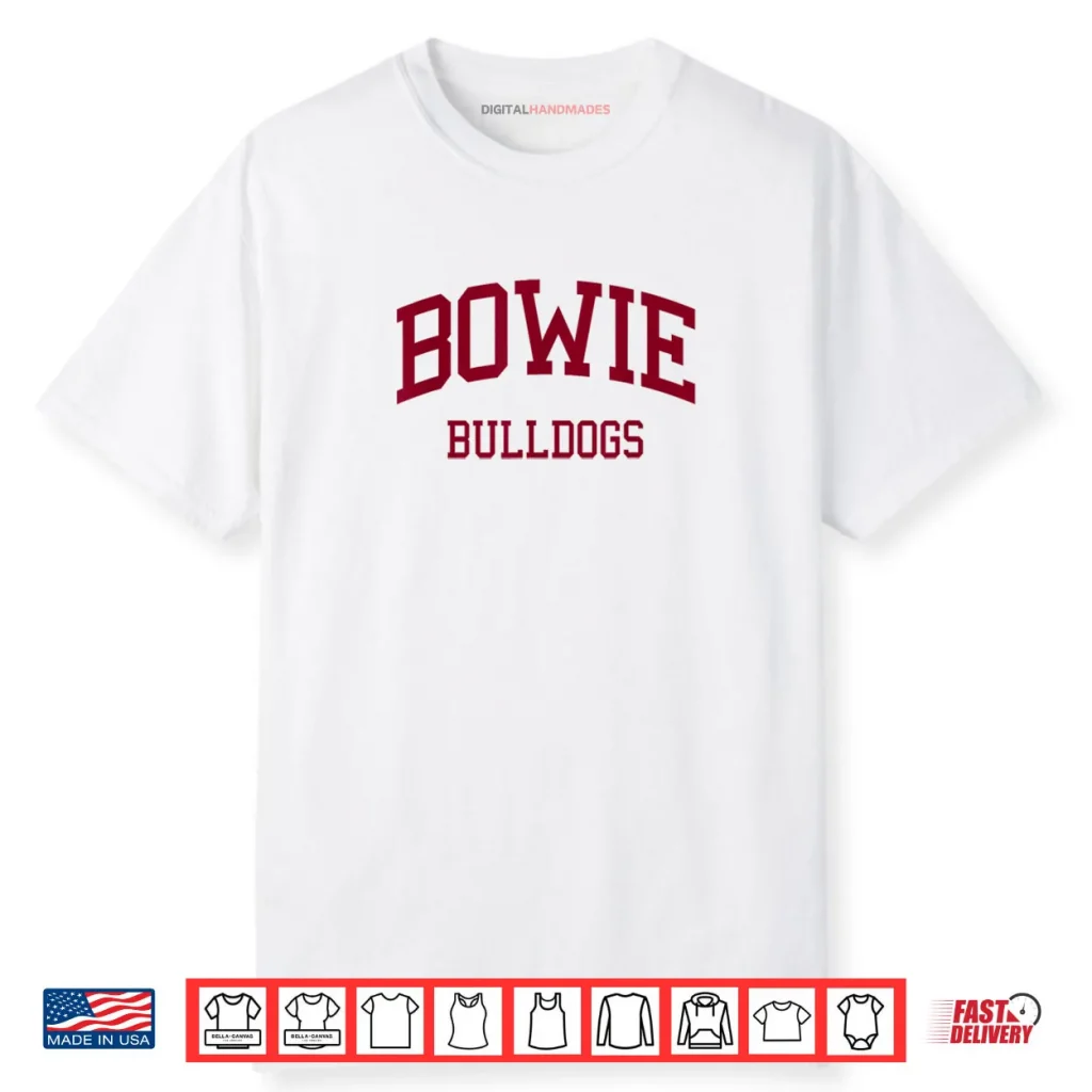 Bowie High School HS Bowie MD Retro Sports Shirt