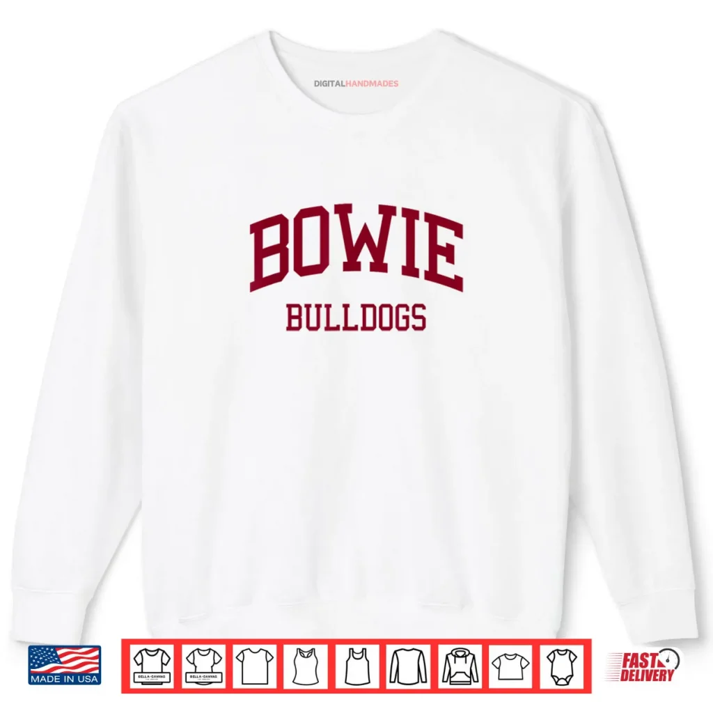 Bowie High School HS Bowie MD Retro Sports Shirt