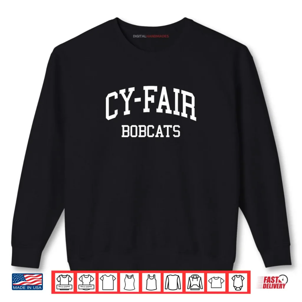 Cy Fair High School HS Cypress TX Retro Sports Shirt