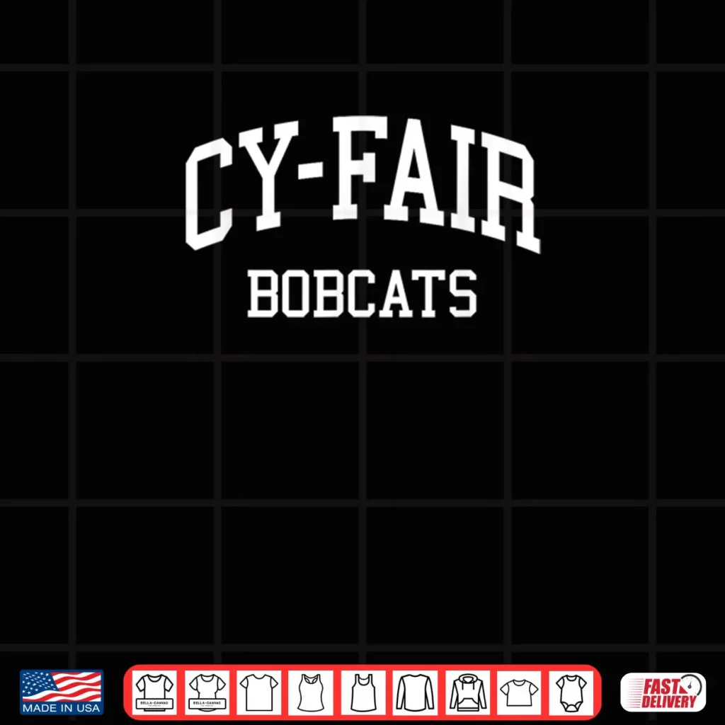 Cy Fair High School HS Cypress TX Retro Sports Shirt